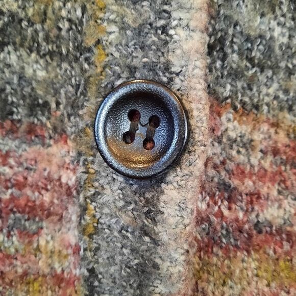 Kensie Sweater Coat Long Striped - Picture 5 of 14